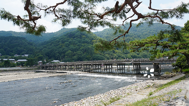 日本京都岚山图片素材