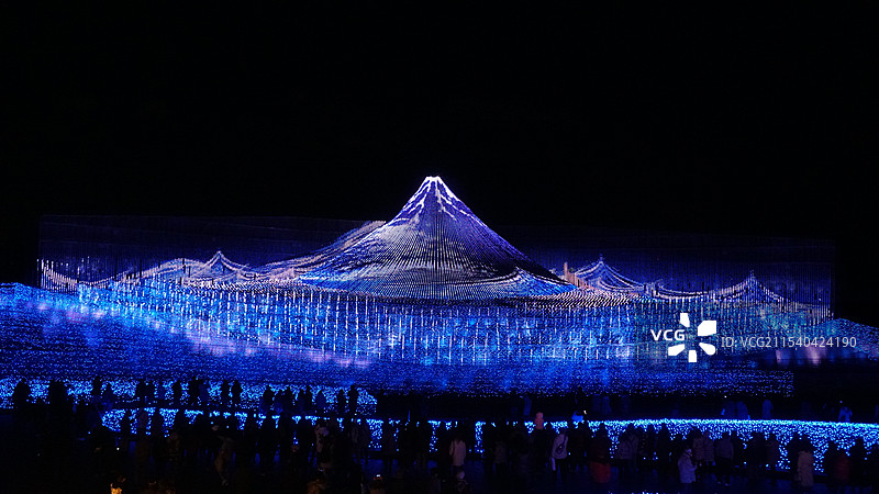 日本三重桑名市名花之里图片素材