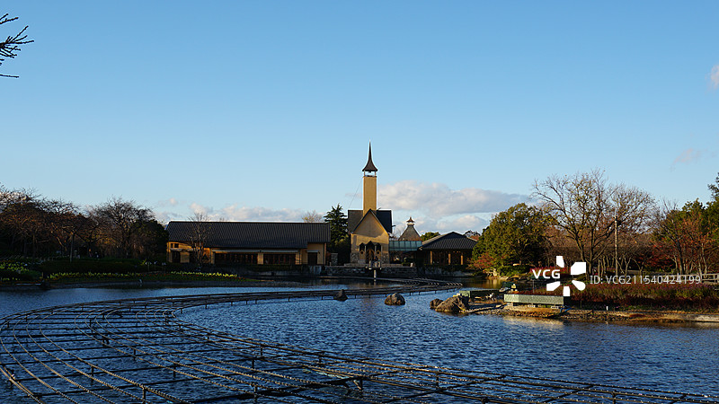 日本三重桑名市名花之里图片素材