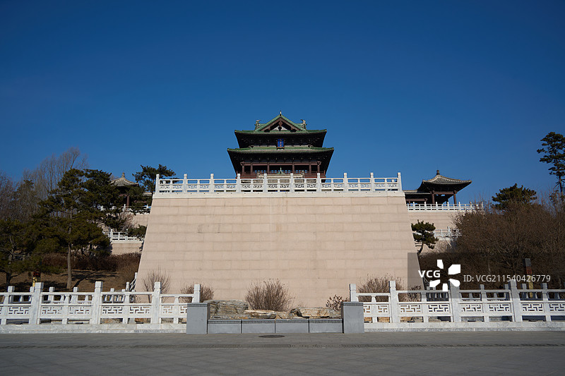 北京世园公园永宁阁图片素材