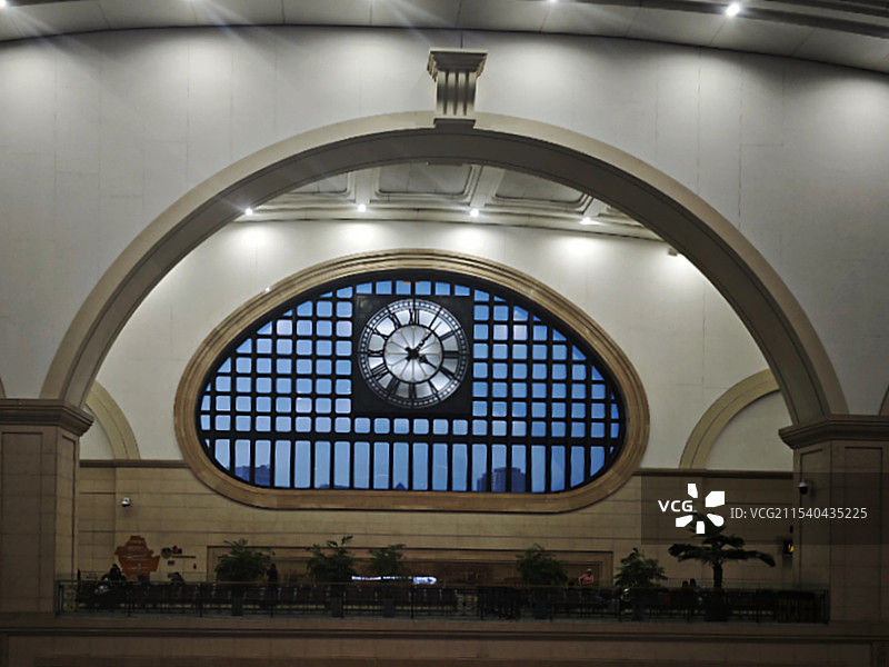 哈尔滨站一角图片素材