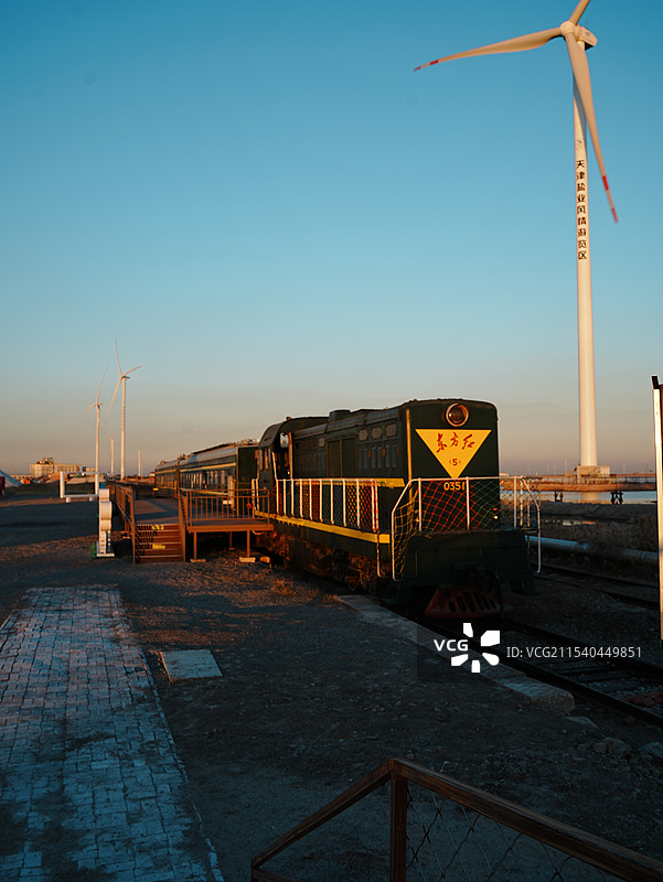 天津盐湖风景区图片素材