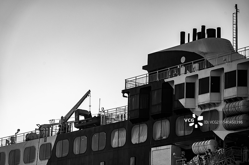 渤海轮渡图片素材