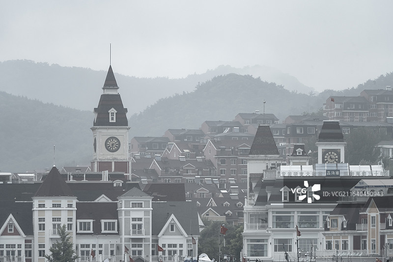 大连渔人码头图片素材