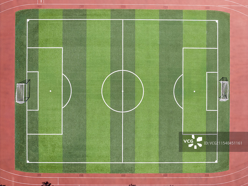 学校体育场航拍图片素材