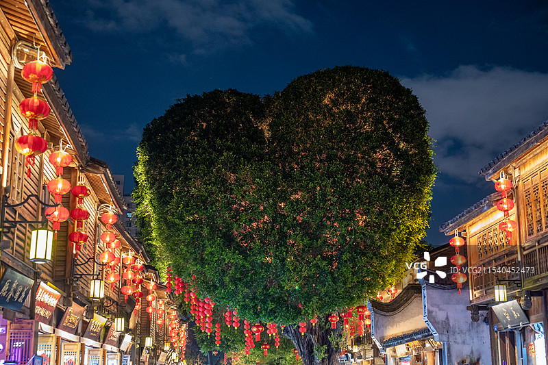 福州三坊七巷历史名街图片素材