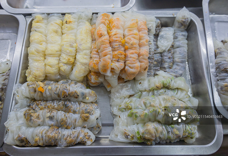 北海美食肠粉图片素材