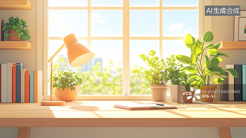 【AI数字艺术】学习桌子图片素材
