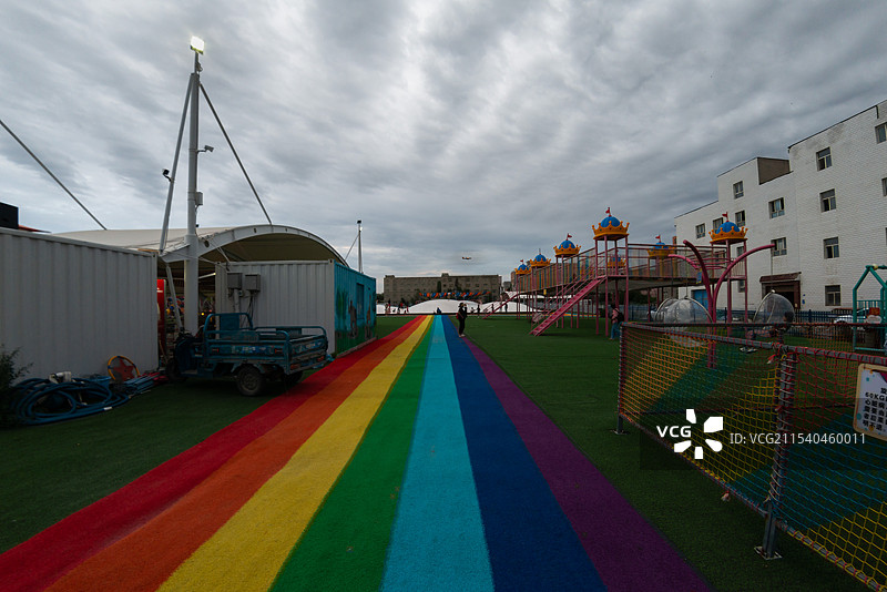 彩虹岛无动力乐园（乌鲁木齐市）图片素材