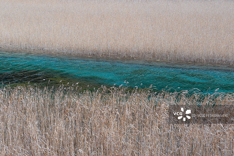 冬季九寨沟图片素材