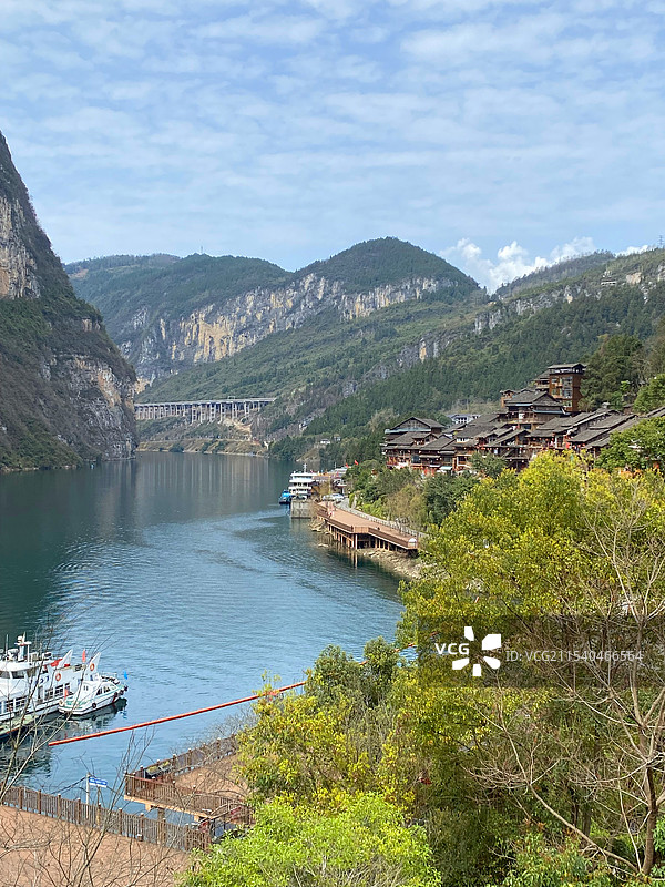 重庆龚滩古镇图片素材