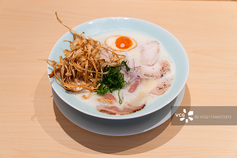 日式鸡白汤拉面图片素材