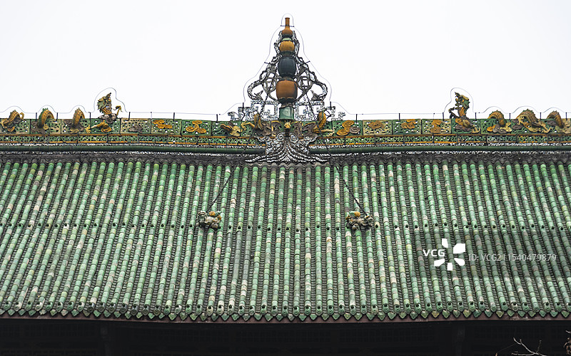 犍为文庙，四川省占地面积最大的文庙，国家重点文物保护单位，位于四川乐山犍为县图片素材