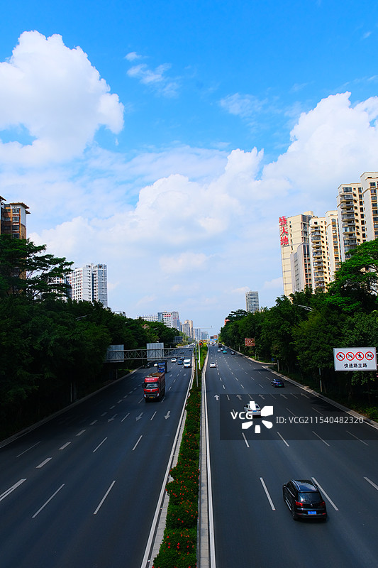 城市高架桥道路图片素材