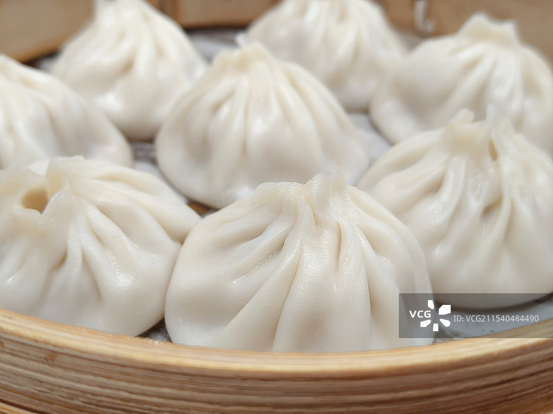 鲜肉小笼包图片素材