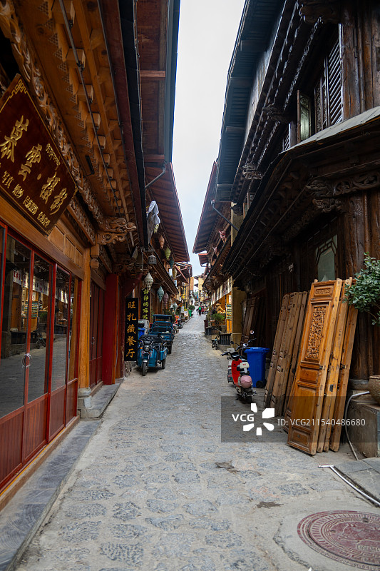 古建筑仿古建园林景观图片素材