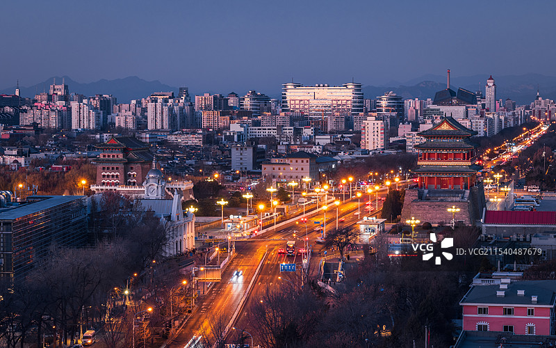 前门楼子图片素材