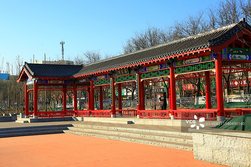 雄安新区雄县温泉湖公园图片素材