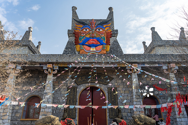 四川绵阳九皇山天王殿图片素材