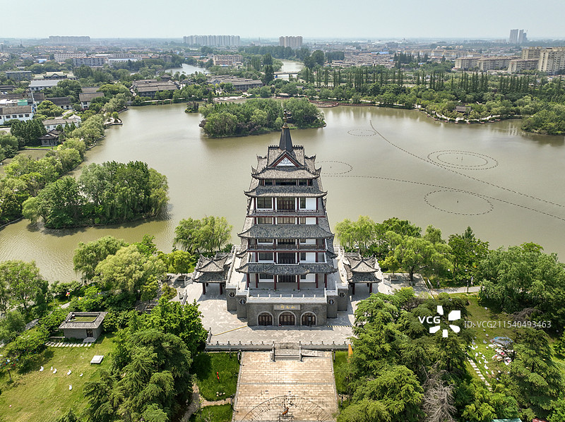 淮安状元阁图片素材