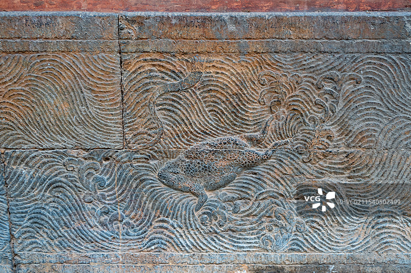 登封 初祖庵 大殿石刻图片素材