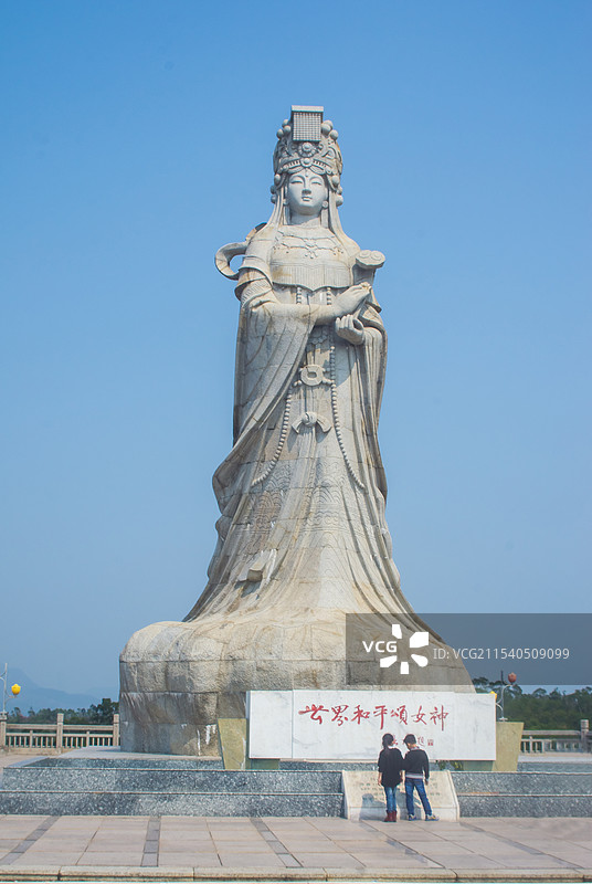 汕尾市凤山妈祖像图片素材