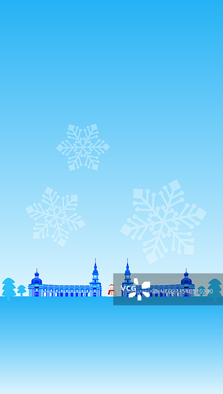 哈尔滨国际冰雪节高端矢量插画，哈尔滨群力音乐公园图片素材