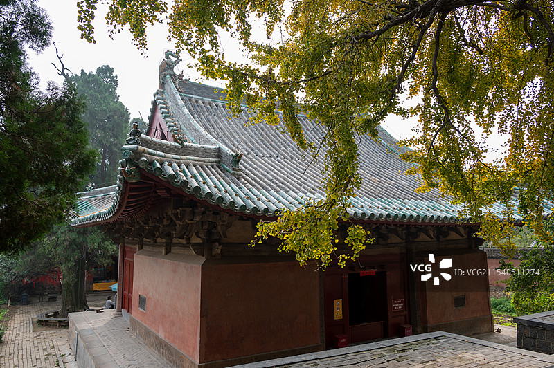 登封 初祖庵 大殿图片素材