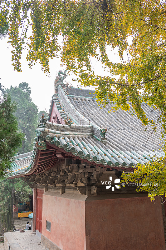 登封 初祖庵 大殿图片素材