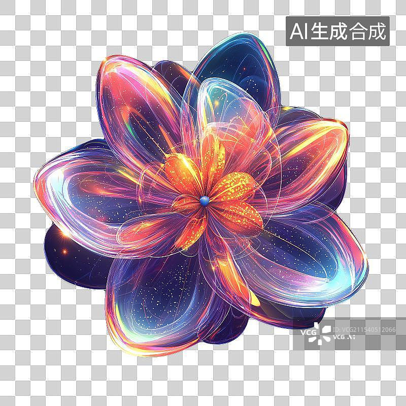 【AI数字艺术】免扣图呈现磨砂玻璃花朵，晶莹唯美，质感朦胧，兼具艺术与创意，是绝佳装饰花卉静物，工艺精湛。图片素材