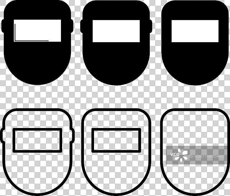 焊接技术图标金属工具套件图片素材