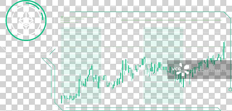关于增长的简单信息图表图片素材
