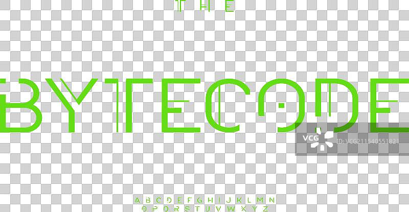 赛博朋克科技字体 电子未来风格图片素材