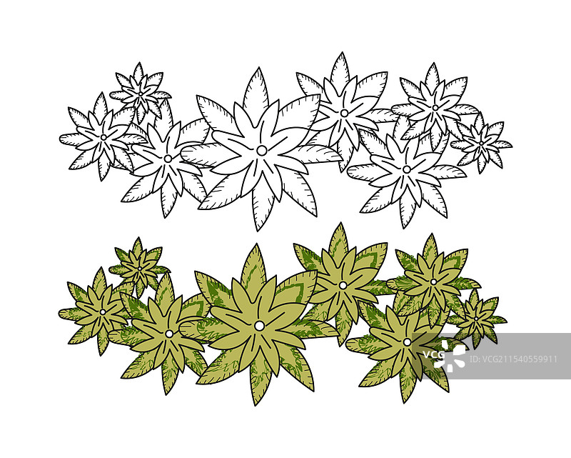 树木、建筑物、俯视图、灌木丛和图片素材