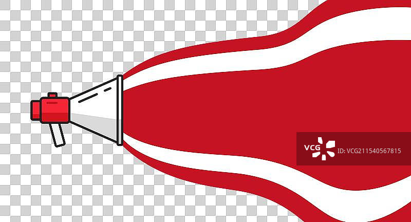 手持广告横幅，留有空白区域供文字使用图片素材