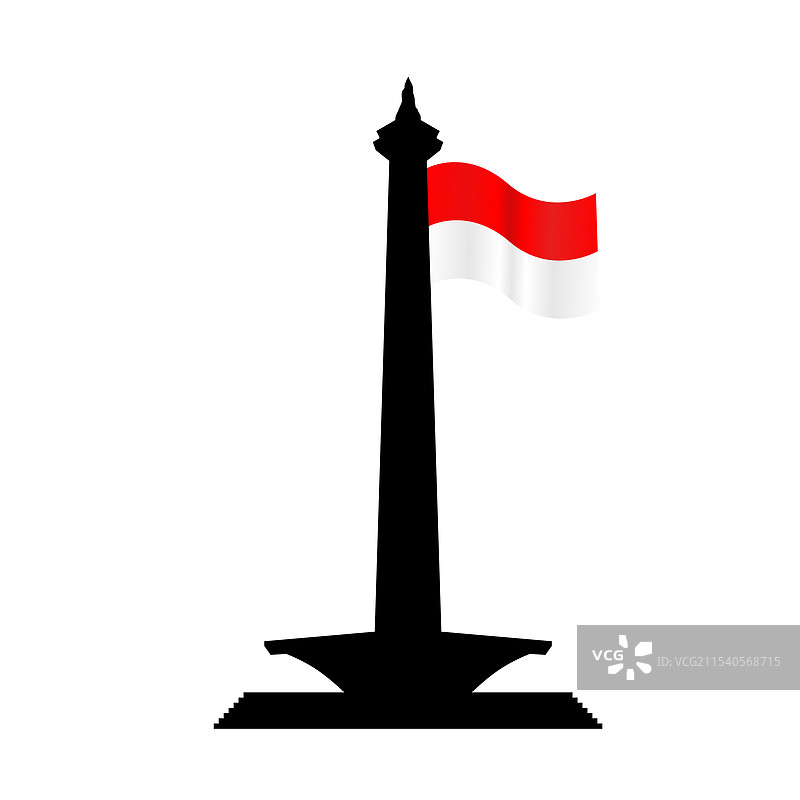 印度尼西亚国家纪念碑（Monas）图片素材