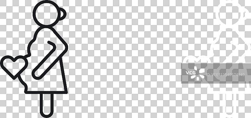 适合孕妇的图标集 孕妇图片素材