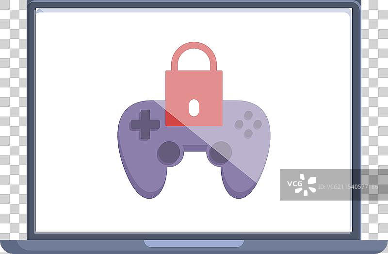 游戏家长控制图标卡通儿童图片素材