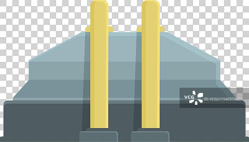 生态轮廓图标卡通工艺磨坊图片素材