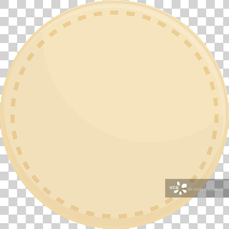 卡通风格的清洁化妆垫新图标图片素材