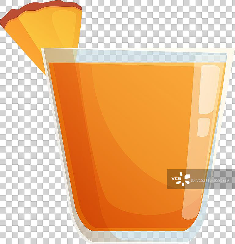 夏季卡通酒精鸡尾酒图标图片素材