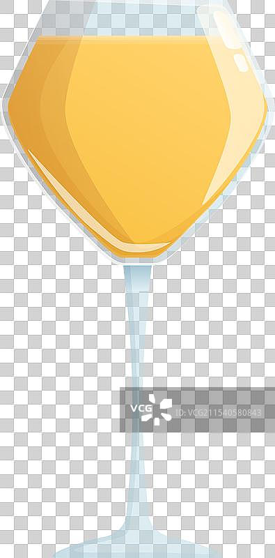 青柠酒精鸡尾酒图标卡通图图片素材