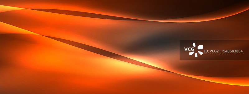 带有霓虹灯效果的线条和波浪背景图片素材