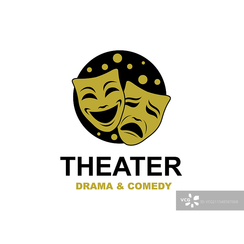 戏剧面具图标图片素材
