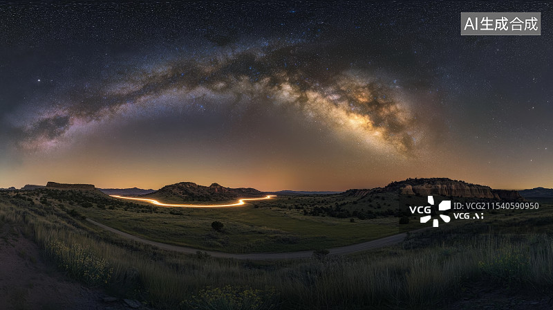 【AI数字艺术】自然星空背景图图片素材