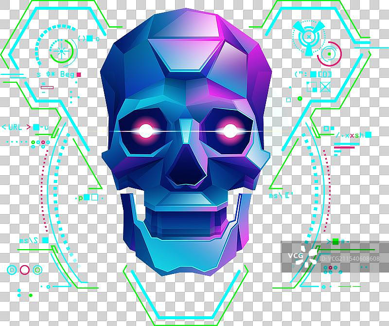 网络骷髅图片素材