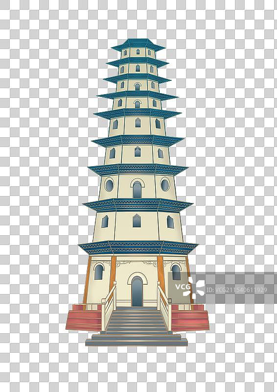 宜宾百年白塔图片素材