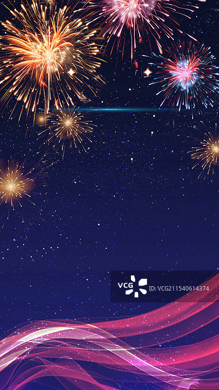 新年春节企业文化商务赛博朋克霓虹灯倒计时数字图片素材