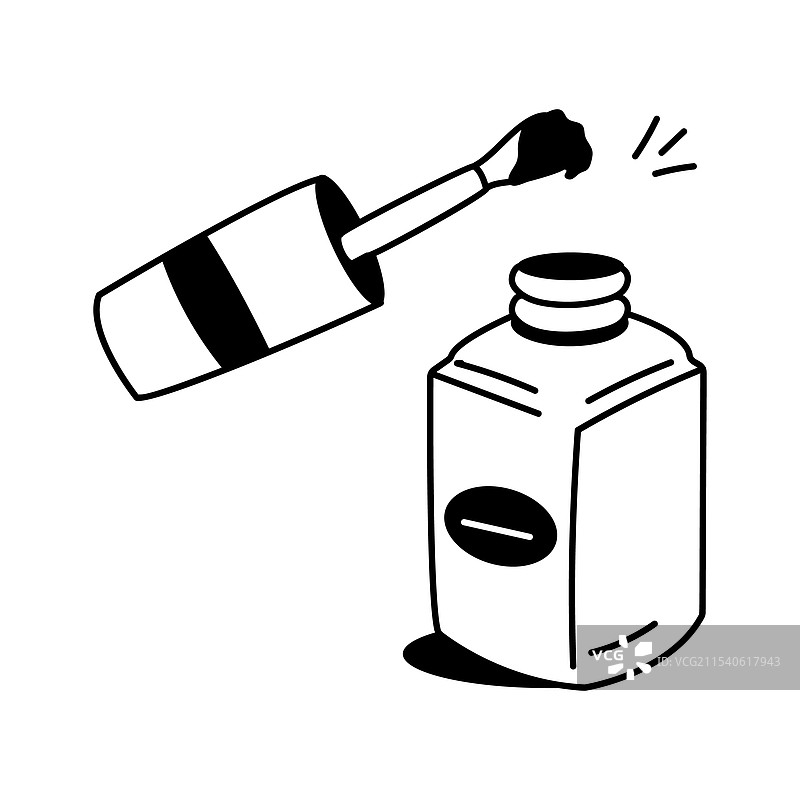 指甲油图片素材