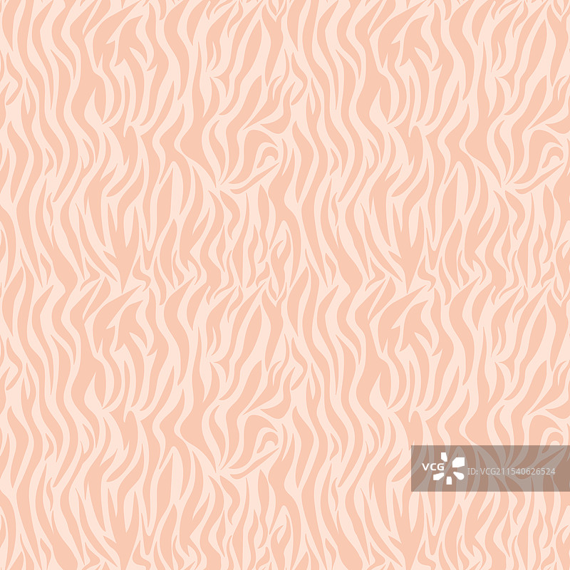 与年度颜色相结合的斑马毛皮无缝图案图片素材